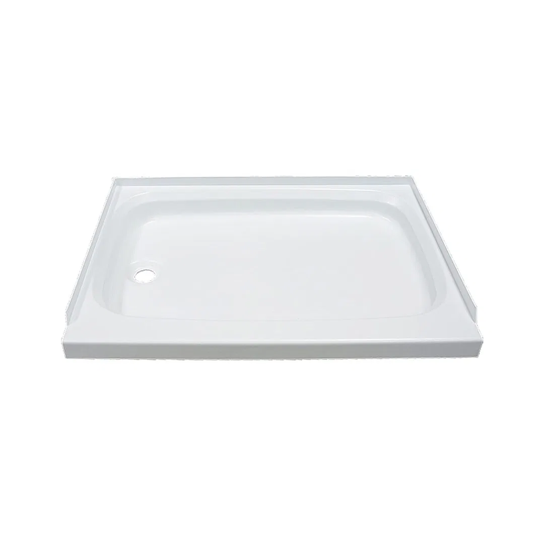 210373 – LIPPERT COMP Shower Pan, Rectangular 24 Inch x 36 Inch With Threshold White ABS
